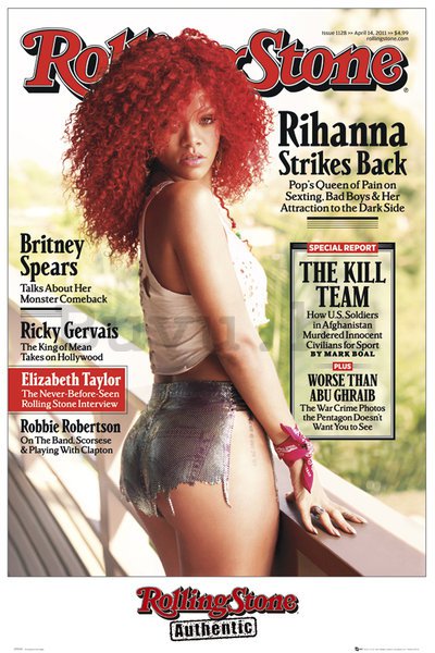 Plakát - Rolling Stone (Rihanna)
