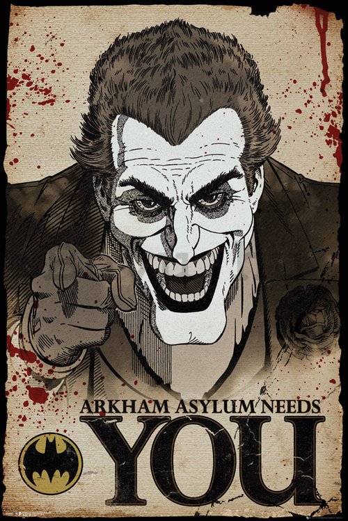 Plakát - Joker Needs You